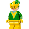 Lego NEW - Electro - Bright Green Torso and Hair Yellow Mask and Medium Legs