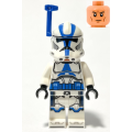Lego NEW - Clone Trooper Officer 501st Legion (Phase 2) - White Arms Blue Range