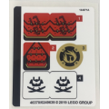 Lego NEW - Sticker Sheet for Set 70665 - (46370/6249639)~