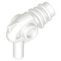 Lego NEW - Minifigure Weapon Space Ray Gun - Rounded Heat Diffusers~ [White]
