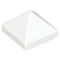 Lego NEW - Slope 45 1 x 1 x 2/3 Quadruple Convex Pyramid~ [White]