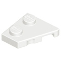 Lego NEW - Wedge Plate 2 x 2 Left~ [White]