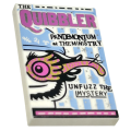 Lego NEW - Tile 2 x 3 with The Quibbler Newspaper Pattern~ [White]