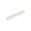 Lego NEW - Technic Brick 1 x 10 with Holes~ [White]