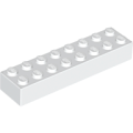 Lego NEW - Brick 2 x 8~ [White]