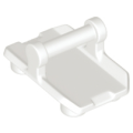 Lego NEW - Plate Modified 2 x 3 Inverted with 4 Studs and Bar Handle on Bottom (RockerPla~ [White]