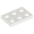 Lego NEW - Plate 2 x 3~ [White]