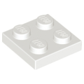 Lego NEW - Plate 2 x 2~ [White]