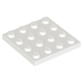 Lego Used - Plate 4 x 4~ [White]