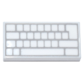 Lego NEW - Tile 1 x 2 with Computer Keyboard Blank Keys Pattern~ [White]