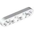 Lego Used - Technic Liftarm Thin 1 x 4 - Axle Holes~ [White]