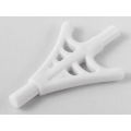 Lego NEW - Minifigure Weapon Web Effect Two Branches Bars on Each End~ [White]