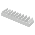 Lego Used - Technic Gear Rack 1 x 4~ [White]