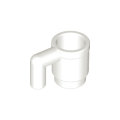 Lego Used - Minifigure Utensil Cup~ [White]