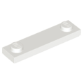 Lego NEW - Plate Modified 1 x 4 with 2 Studs with Groove~ [White]