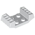 Lego Used - Plate Modified 2 x 2 with Vents~ [White]