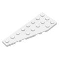 Lego NEW - Wedge Plate 8 x 3 Pentagonal Left~ [White]