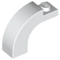 Lego Used - Arch 1 x 3 x 2 Curved Top~ [White]