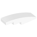 Lego NEW - Slope Curved 4 x 1~ [White]