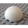 Lego NEW - Cylinder Hemisphere 4 x 4~ [White]