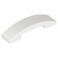 Lego NEW - Slope Curved 4 x 1 x 2/3 Double~ [White]