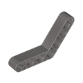 Lego Used - Technic Liftarm Modified Bent Thick 1 x 7 (4 - 4)~ [Dark Gray]