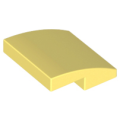 Lego NEW - Slope Curved 2 x 2 x 2/3~ [Bright Light Yellow]