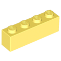 Lego NEW - Brick 1 x 4~ [Bright Light Yellow]