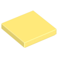 Lego NEW - Tile 2 x 2~ [Bright Light Yellow]