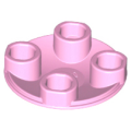 Lego NEW - Plate Round 2 x 2 with Rounded Bottom (Boat Stud)~ [Bright Pink]