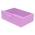 Lego NEW - Container Cupboard 2 x 3 Drawer~ [Bright Pink]