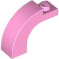 Lego NEW - Arch 1 x 3 x 2 Curved Top~ [Bright Pink]