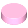 Lego NEW - Tile Round 1 x 1~ [Bright Pink]