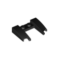 Lego NEW - Wedge 3 x 4 x 2/3 Curved with Cutout~ [Black]