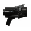 Lego Used - Minifigure Weapon Gun Mini Blaster / Shooter with Dark Bluish Gray Trigger(15~ [Black]
