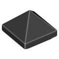 Lego NEW - Slope 45 1 x 1 x 2/3 Quadruple Convex Pyramid~ [Black]