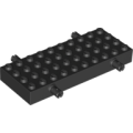 Lego NEW - Brick Modified 4 x 10 with 4 Pins~ [Black]
