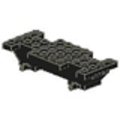 Lego Used - Vehicle Base 4 x 10 x 1 2/3~ [Black]
