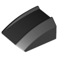 Lego NEW - Slope Curved 2 x 2 Lip~ [Black]