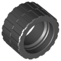 Lego Used - Tire 24 x 14 Shallow Tread~ [Black]