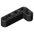 Lego NEW - Technic Liftarm Modified Bent Thick L-Shape 2 x 4~ [Black]