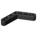 Lego NEW - Technic Liftarm Modified Bent Thick 1 x 7 (4 - 4)~ [Black]
