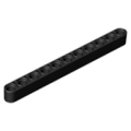 Lego Used - Technic Liftarm Thick 1 x 11~ [Black]