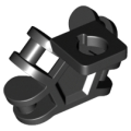 Lego NEW - Minifigure Neck Bracket with 4 Angled Bar Handles~ [Black]