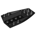 Lego NEW - Wedge 6 x 4 Triple Inverted Curved~ [Black]
