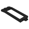 Lego Used - Horse Hitching / Harness Traces with Hinge~ [Black]