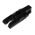Lego NEW - Hinge Cylinder 1 x 3 Locking with 1 Finger and 2 Fingers on Ends 7 Teeth,with ~ [Black]