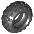 Lego Used - Tire 56 x 26 Balloon~ [Black]