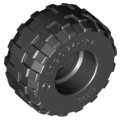 Lego Used - Tire 24 x 12 R Balloon~ [Black]