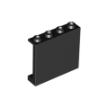 Lego NEW - Panel 1 x 4 x 3 with Side Supports - Hollow Studs~ [Black]